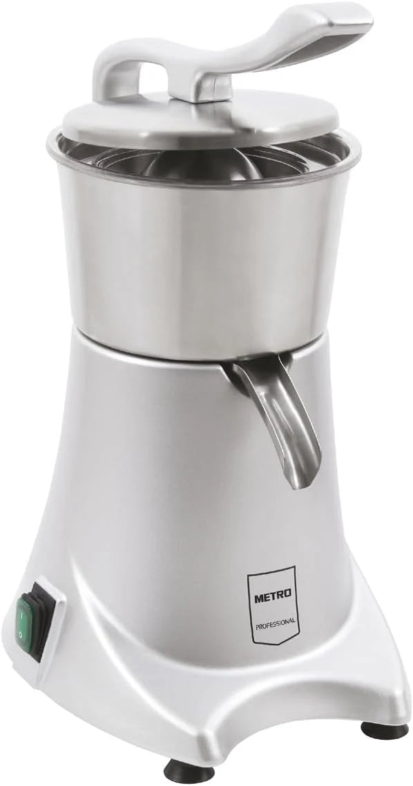 METRO Professional Exprimidor GJU2001, Aluminio fundido/Acero inoxidable, 287 x 212 x 406 mm, 230 W, 980 r.p.m.