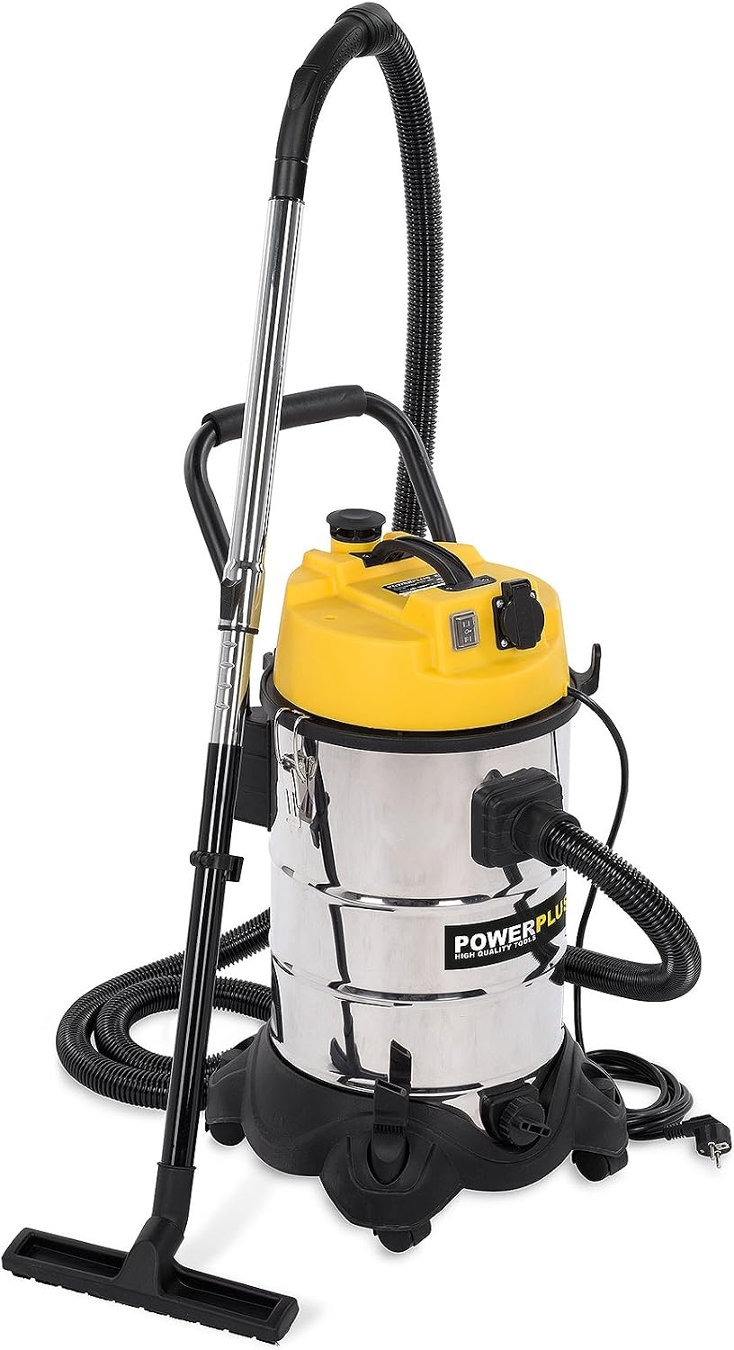 Powerplus -- Rozadora POWX0650 y aspiradora POWX323