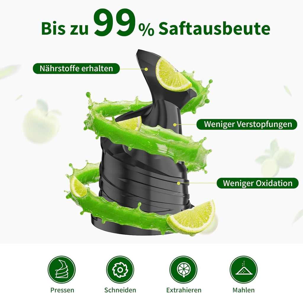 SJ-065 Extractor de Zumos en Frío, 400W, Boca XL 152 mm