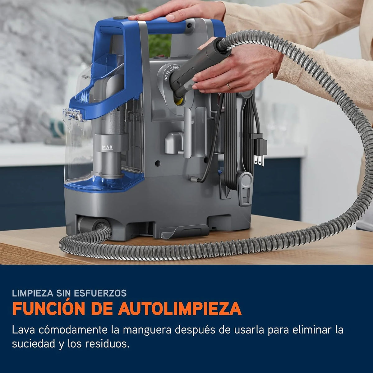 Vax SpotWash Duo Quitamanchas para alfombras y tapicería con herramienta para mascotas, accesorios multi-superficie y solución para limpiar escaleras, sofás, coches y superficies duras