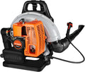 LabTEC Soplador de Hojas a Gasolina, Aspirador de Hojas a Gasolina EB865 63cc, soplador de jardín de 2 Tiempos con Velocidad Regulable, para Limpiar Patios, Hojas, Cortar césped, triturar, Quitar
