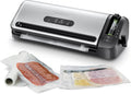 FoodSaver Envasadora al Vacío con un Cutter Incorporado, Funciones «solo sellado», «húmedo/seco» y «marinar», incluye Rollos/Bolsas [FFS017X]