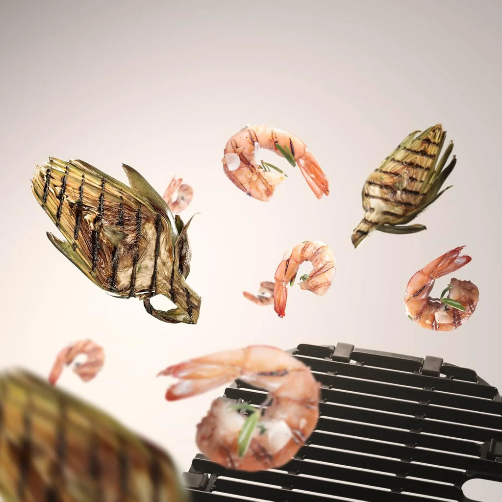 WMF Multi Taste Airfryer - Freidora de Aire sin Aceite, 4,2 L, 8 Programas Preestablecidos, Deshidratador y Grill, Pantalla Táctil, Fácil de Limpiar