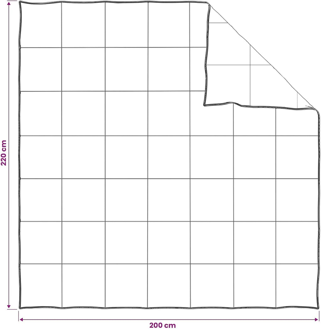 Edredón para todo el año, color blanco, 200 x 220 cm, mezcla de fibra de bambú, edredón con relleno de 250 g/m², transpirable y suave, certificado Öko-Tex, para verano e invierno