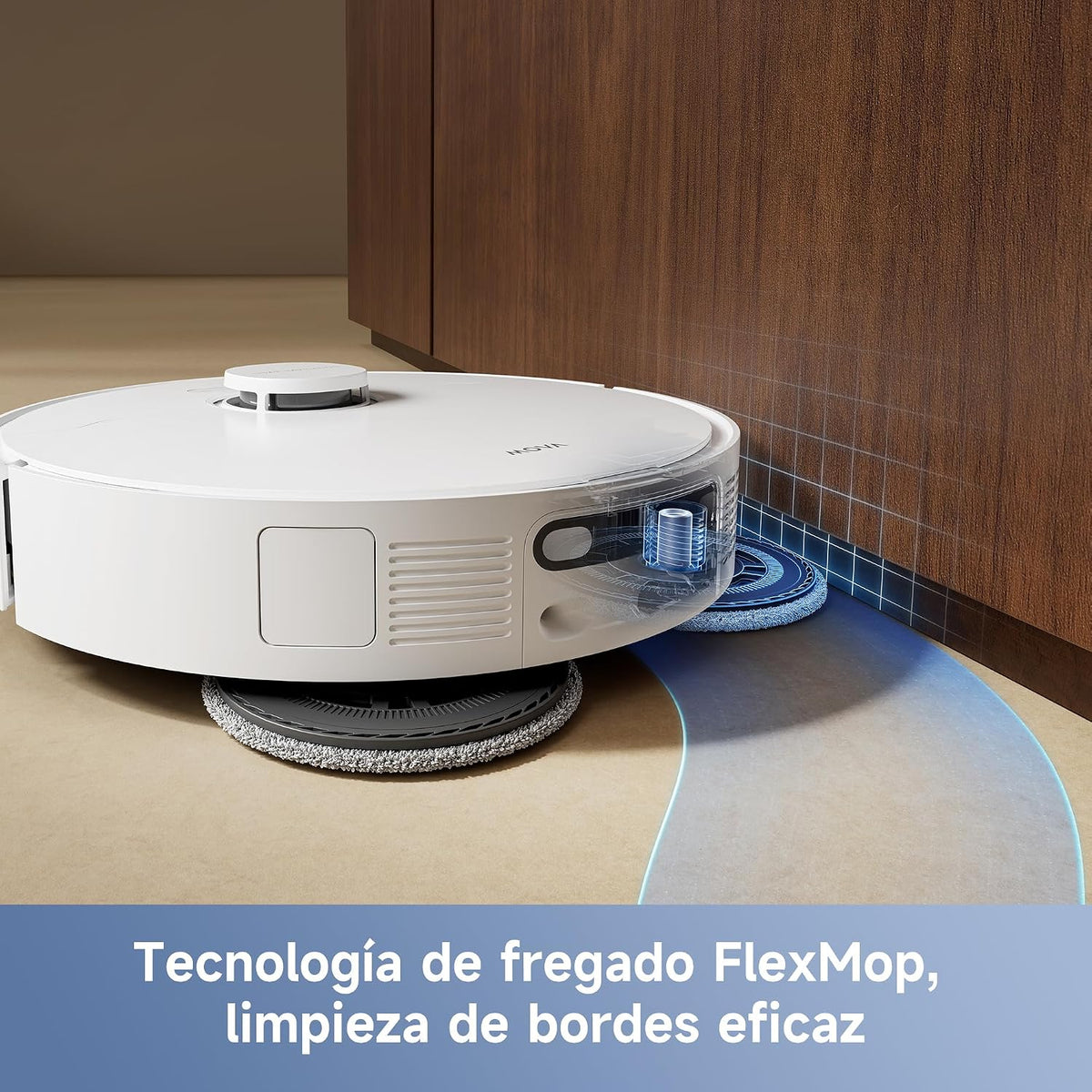 MOVA E40 Ultra, Robot Aspirador, Blanco