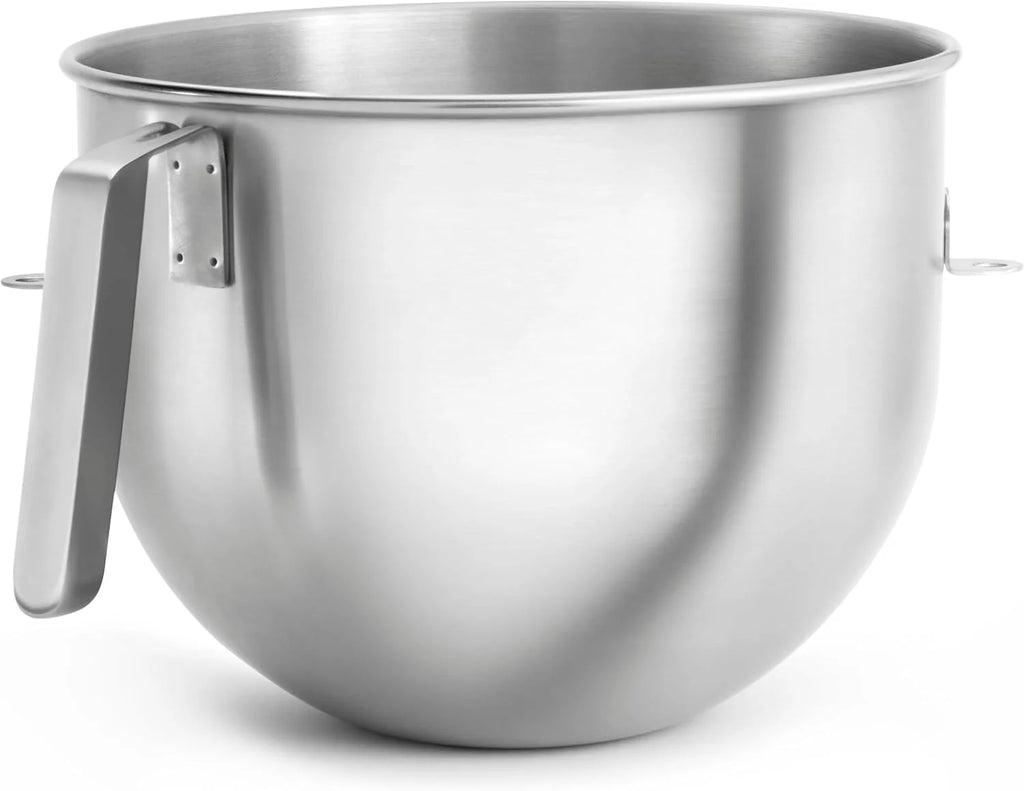 KitchenAid Batidora Amasadora Heavy Duty 6.6L, Engranajes Todo Metal, 11 Velocidades, Arranque Suave, Corte por Sobrecalentamiento, Bol 3 Puntos, Blanco