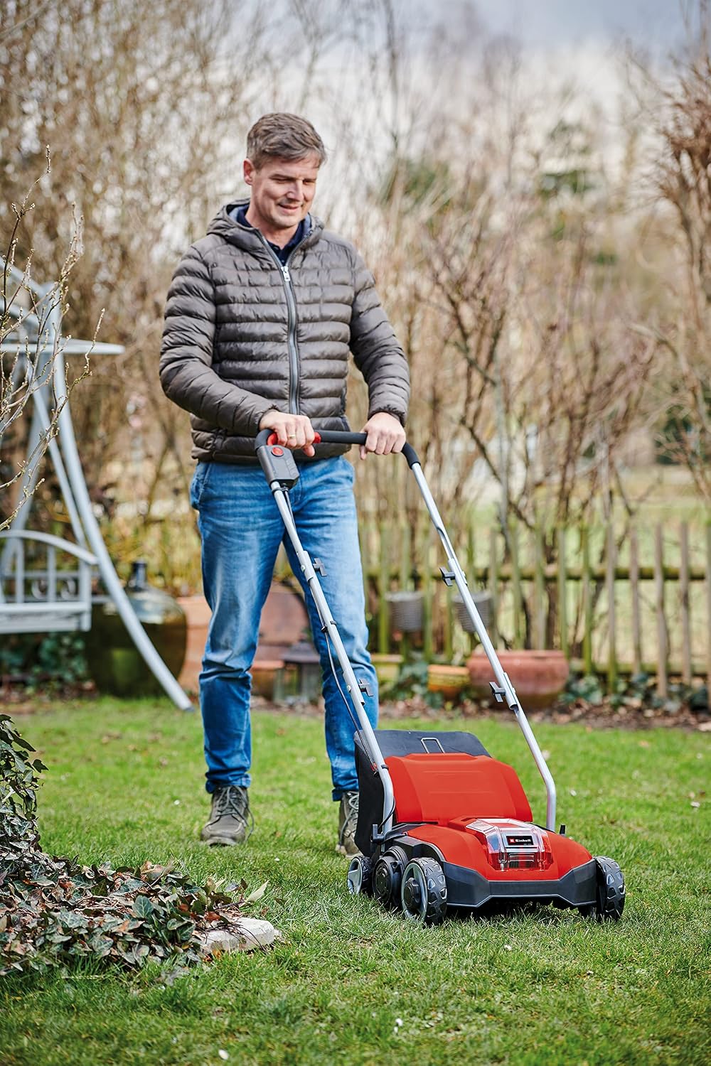 Einhell Escarificador-aireador a batería GC-SC 18/28 Li-Solo