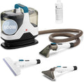 Di4 Aspiroclean 600W Aspirador de Tapicerías, Líquidos y Sólidos, Cepillo Multifunción, Accesorio Limpiacristales, Apto para Suciedad Mascotas, Alfombras, Sofás, Coche y Cristales, Incluye Detergente