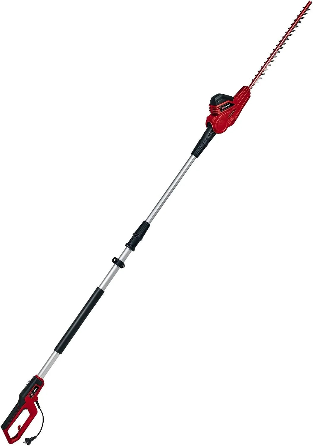 Einhell Cortasetos eléctrico GC-HH 5056 (500 W, Longitud de Corte de 47 cm, Extensible 170-250 cm, Distancia Entre Dientes de 20 mm, Ajuste de Cabeza del Motor de 5 etapas)