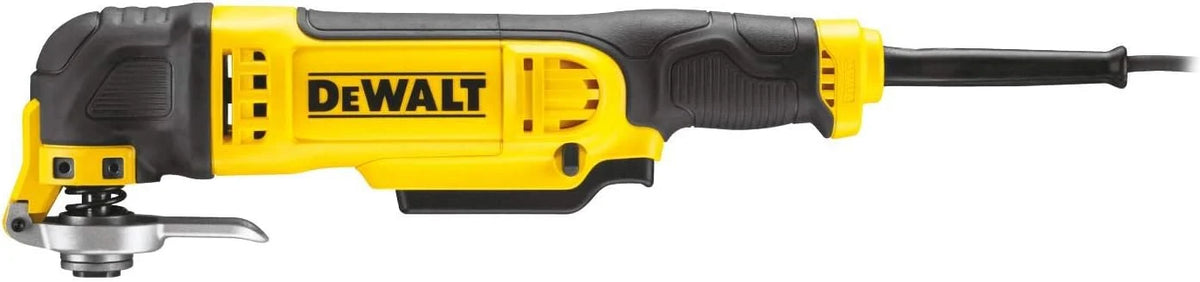 DeWALT DWE315 -Herramienta multifunción oscilatoria QS, Negro/Amarillo