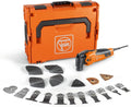 FEIN Multimaster MM 500 SELECTION, rápida velocidad de corte con 55 accesorios, Motor FEIN 350 W, Sistema antivibración, Portaherramientas StarlockPlus, Cambio de herramienta rápido QuickIN