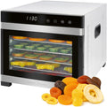 Proficook PC-DR1218 Deshidratador de Alimentos, 6 Bandejas Acero Inoxidable, Temperatura Ajustable 35-75°C, Temporizador 30 min - 24 h, Seca Frutas, Verduras, Carne, Hierbas