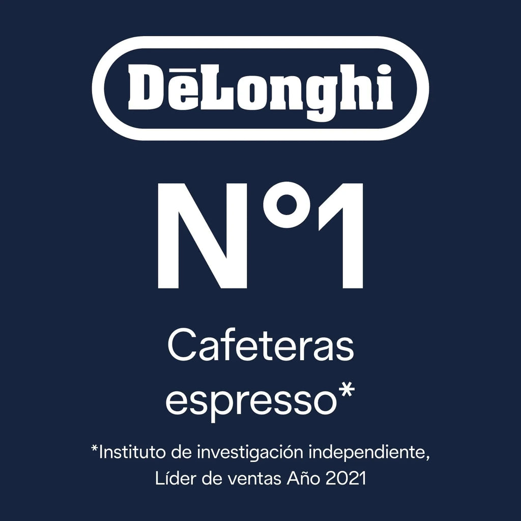 De'Longhi Dinamica Plus - Cafetera Superautomática 24 Bebidas Titanio