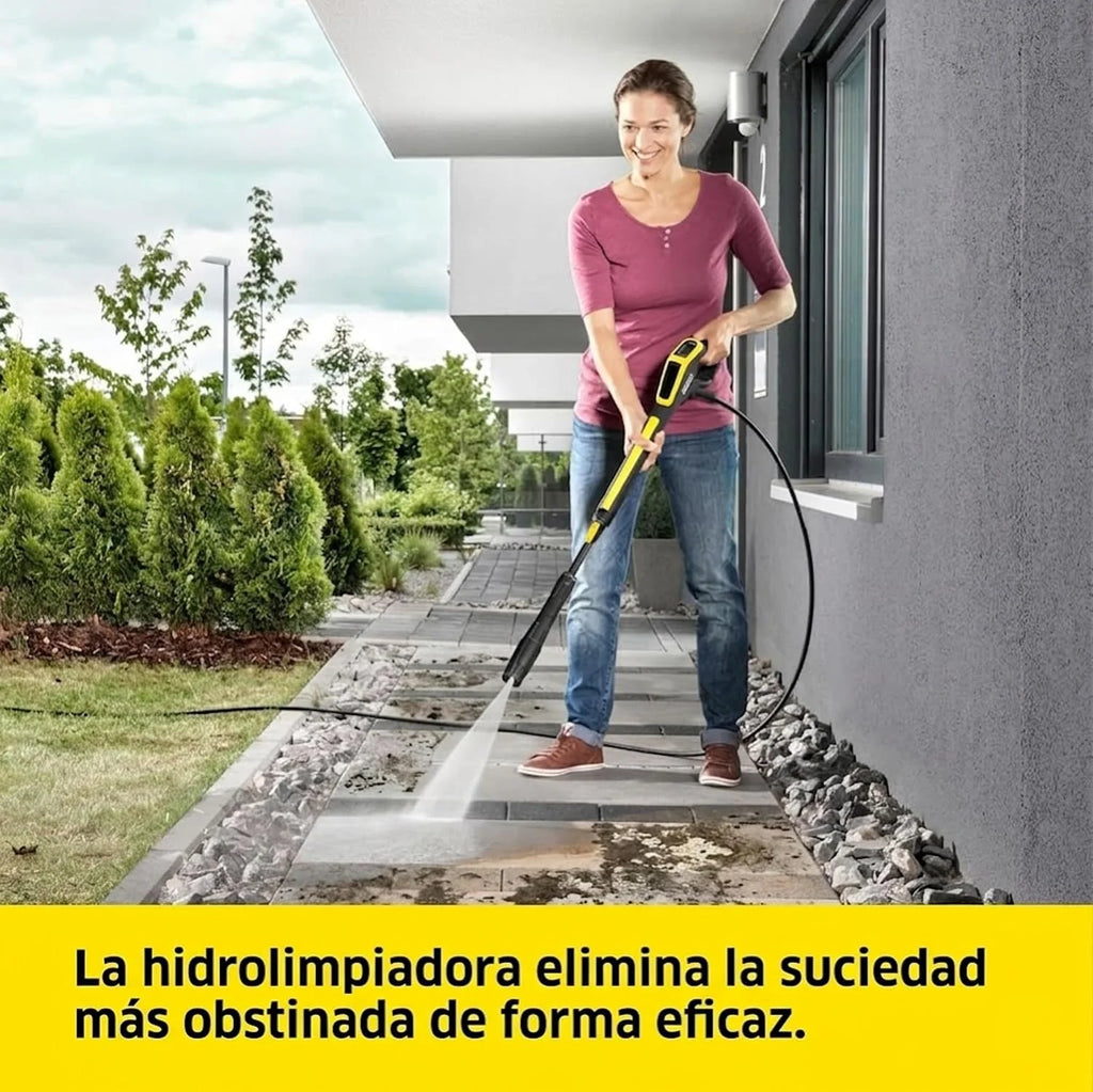 Kärcher Hidrolimpiadora K 5 Power Control, presión: 145 Bar, caudal: 500 l/h, Rendimiento: 40 m²/h, Peso: 13 kg, Manguera y Pistola de Alta presión Incluidas