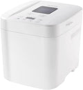 Russell Hobbs Panificadora de Pan, 12 programas, 3 niveles de corteza, compacto (temporizador, 2 tamaños pan de 750 g y 1.000 g, pan básico, integral, baguette y repostería), 27260-56
