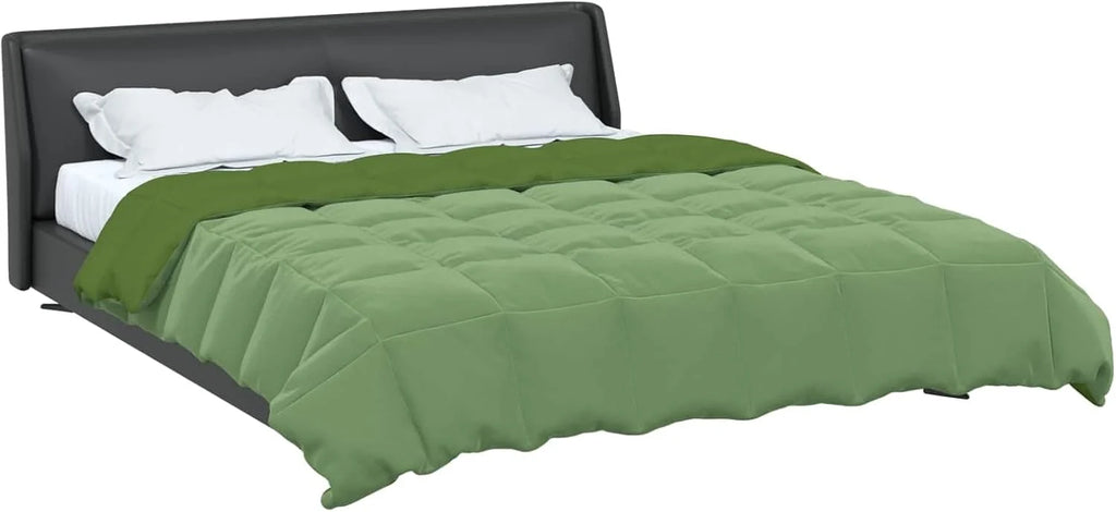 VidaXL - Edredón de invierno (240 x 260 cm, microfibra, edredón moderno y asequible, ropa de cama de microfibra cómoda, funda de edredón versátil, suave acolchado