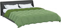 VidaXL - Edredón de invierno (240 x 260 cm, microfibra, edredón moderno y asequible, ropa de cama de microfibra cómoda, funda de edredón versátil, suave acolchado