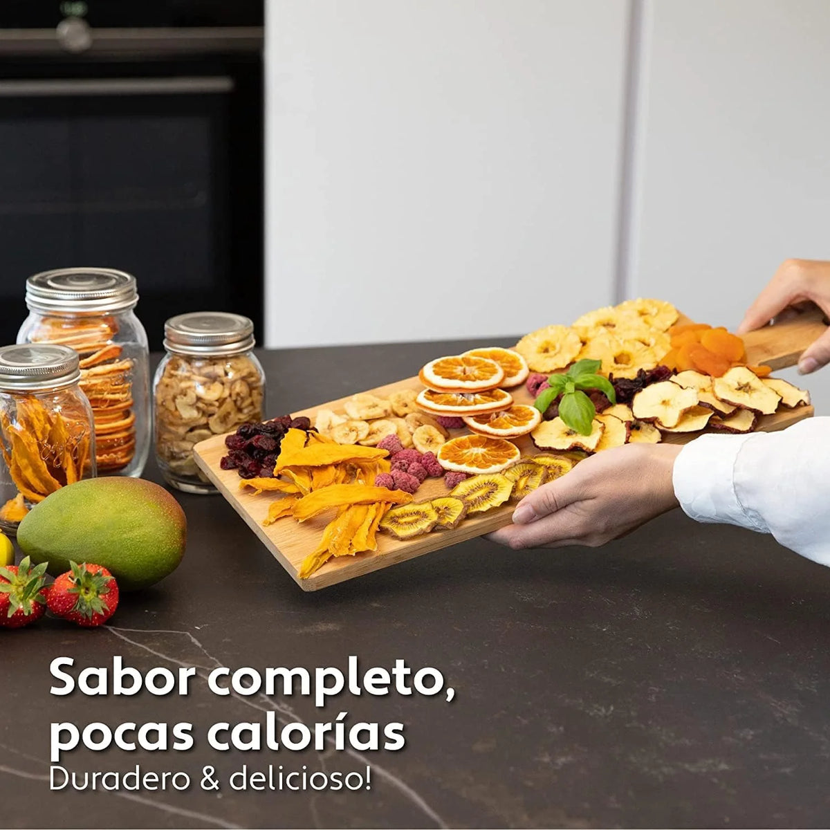 VITA5 Deshidratador de Alimentos 6 Bandejas Inox 650 W Temporizador