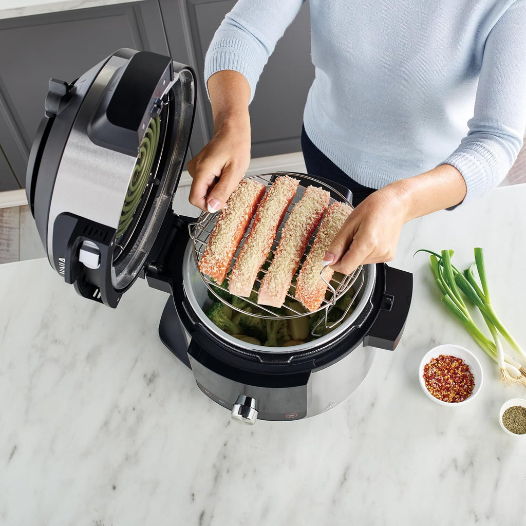 Ninja Foodi MAX, Olla Eléctrica Multifunción Slow Cooker con SmartLid, 7,5L