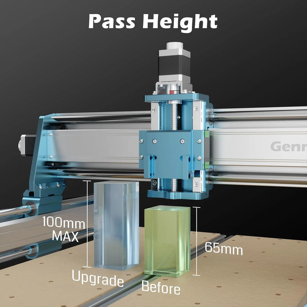 Genmitsu 4040-PRO MAX, Fresadora CNC Madera Metal, GRBL, Husillo 710W