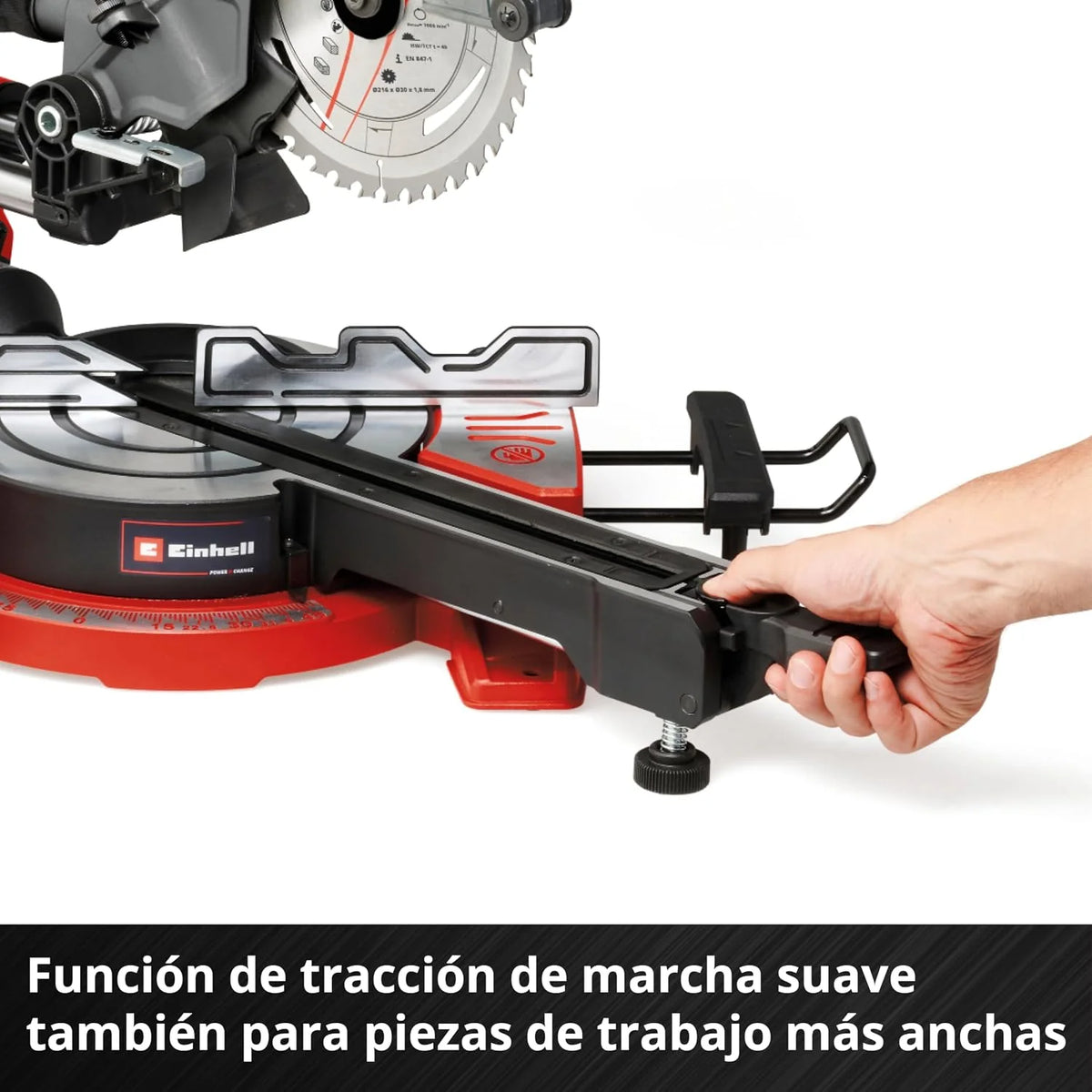 Einhell Sierra de tracción, vaivén e inglete TE-SM 36/8 L Li-Solo