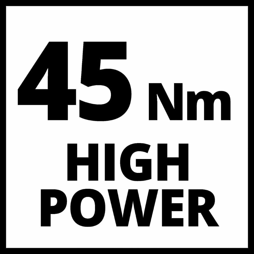 Einhell Taladro con batería TE-CD 18/45 3X-Li+22 Power X-Change (18 V, 45 Nm, portabrocas desmontable, pieza angular y excéntrica, set de puntas de 22 piezas, 2 baterías de 2,0 Ah, cargador + E-Box)