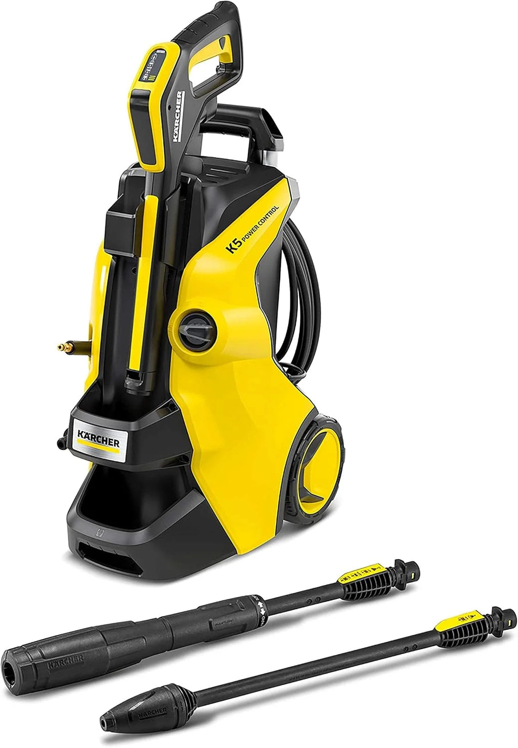 Kärcher Hidrolimpiadora K 5 Power Control, presión: 145 Bar, caudal: 500 l/h, Rendimiento: 40 m²/h, Peso: 13 kg, Manguera y Pistola de Alta presión Incluidas