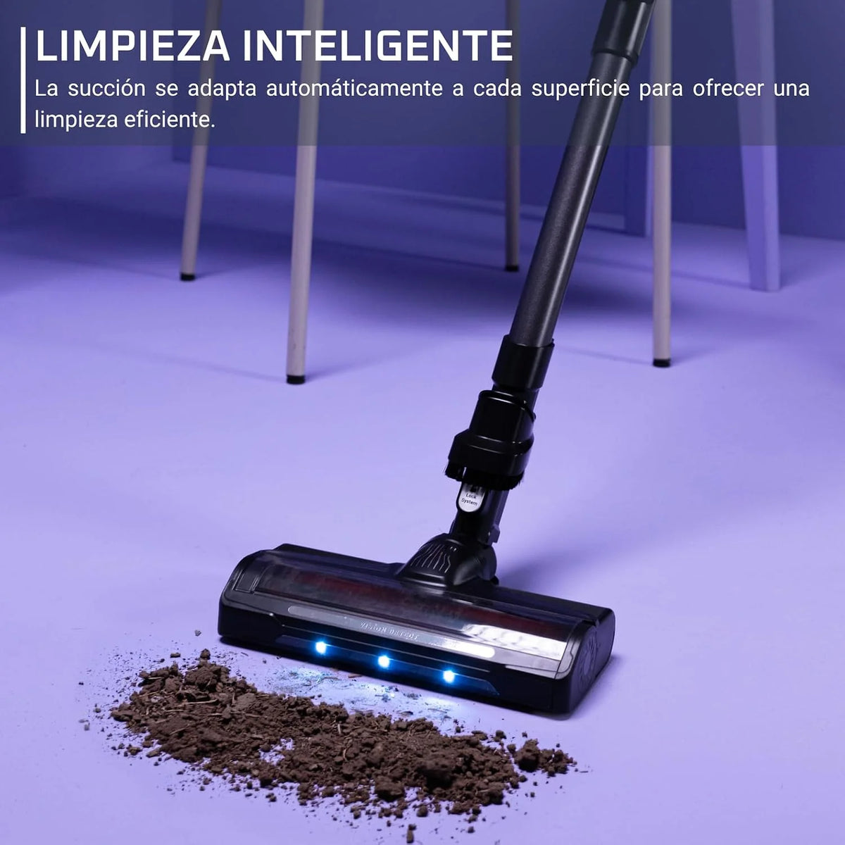 Rowenta X-Force Flex 9.80, Aspiradora Escoba Sin Cable, Allergy, Violeta