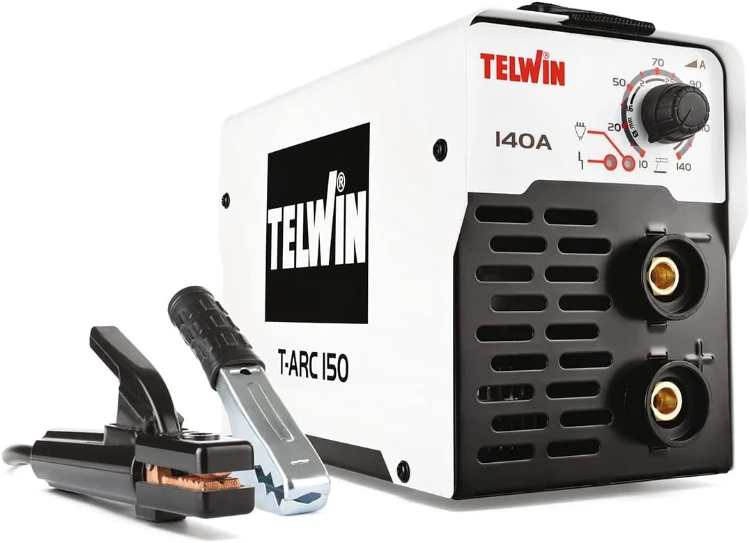 Telwin T-ARC 150 Soldadora Inverter a Electrodo 140A 230V con Accesorios para Soldadura MMA