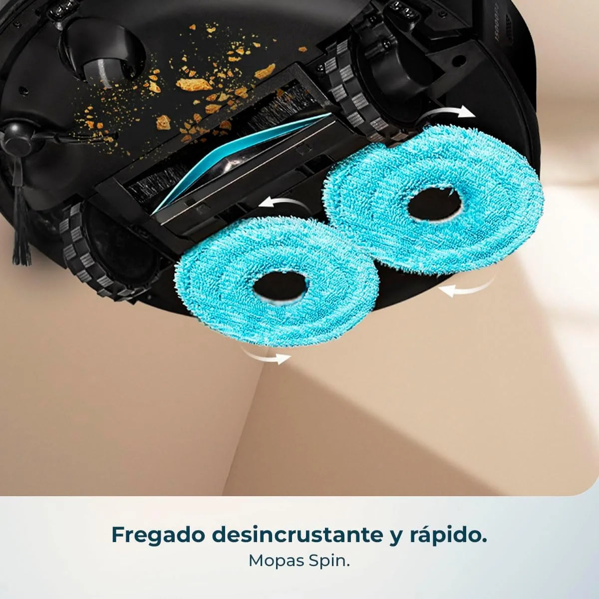 Cecotec Robot Aspirador y Friegasuelos con Autovaciado Conga X50 X-Treme