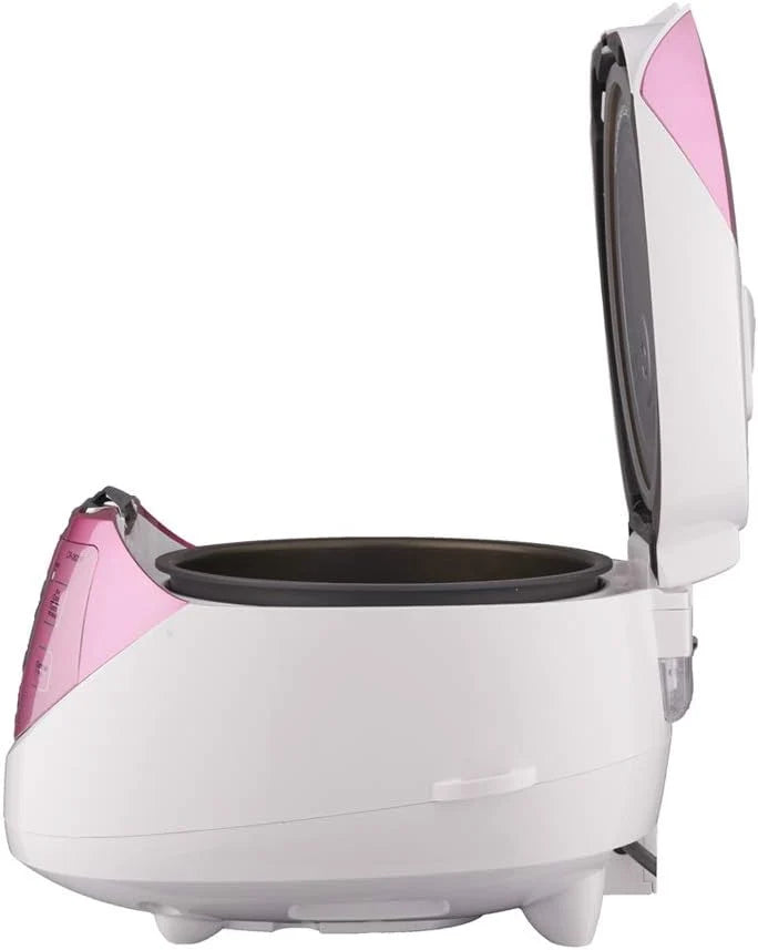 CUCKOO CR-0631F - Arrocera Micom de 6 tazas (sin cocinar) / 12 tazas (cocinada) con olla interior antiadherente, 7 modos de menú, pantalla LCD, tecnología de lógica difusa, limpieza automática