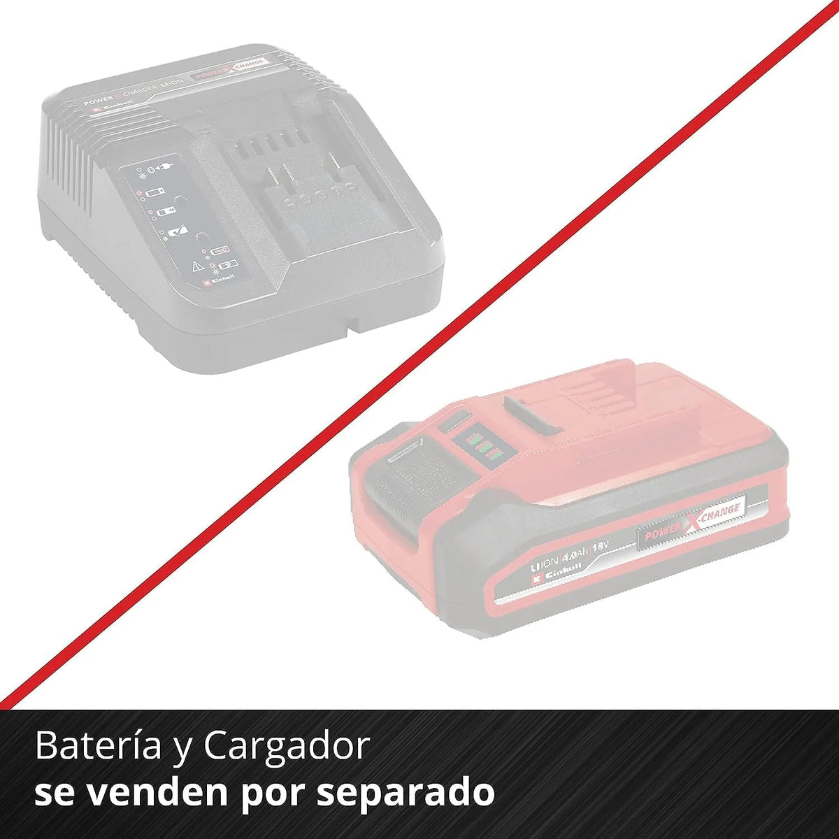 Einhell Professional Amoladora angular con batería AXXIO 18/125 Q Li-Solo