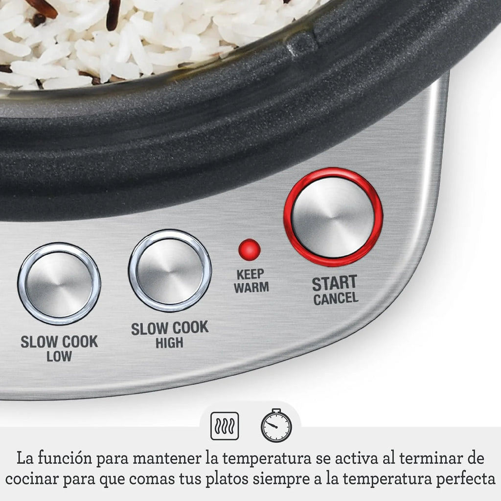 Sage Risotto Plus - Olla Arrocera para Risotto, Acero Inoxidable