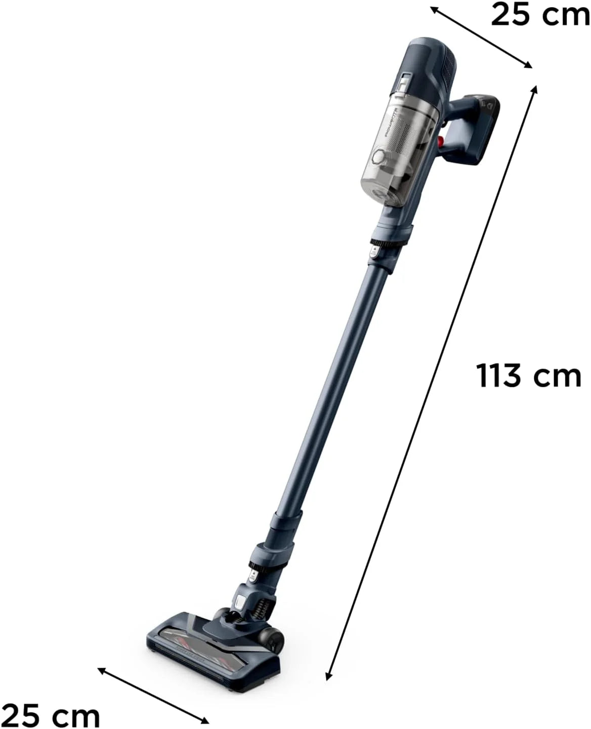 Rowenta X-Pert 6.60, Aspiradora Escoba Sin Cable, Azul Oscuro