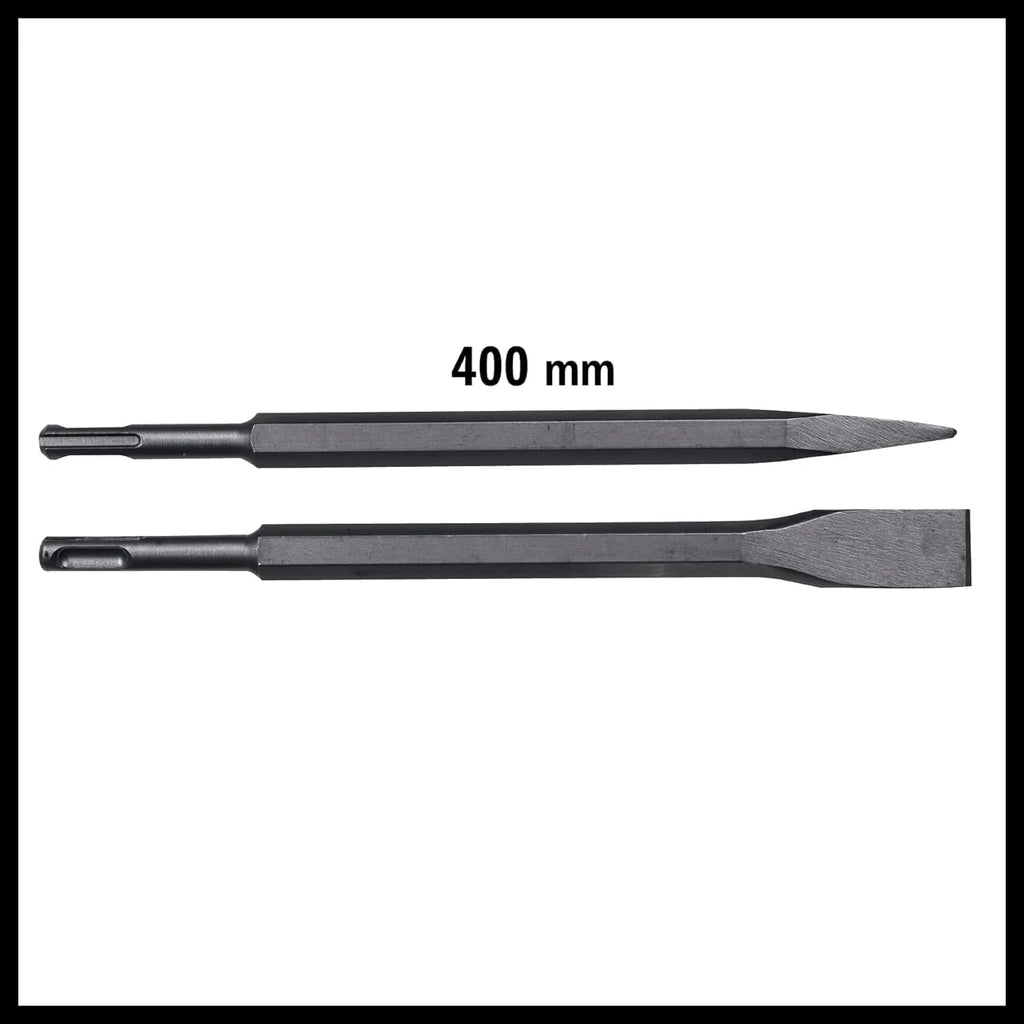 Einhell Martillo perforador con cable -TE-RH 40 3F. 1050 W, 10 J, taladrado de impacto - cincelado, mecanismo de impacto neumático, bloqueo de funcionamiento continuo, incl. Cinceles, E-Box M55