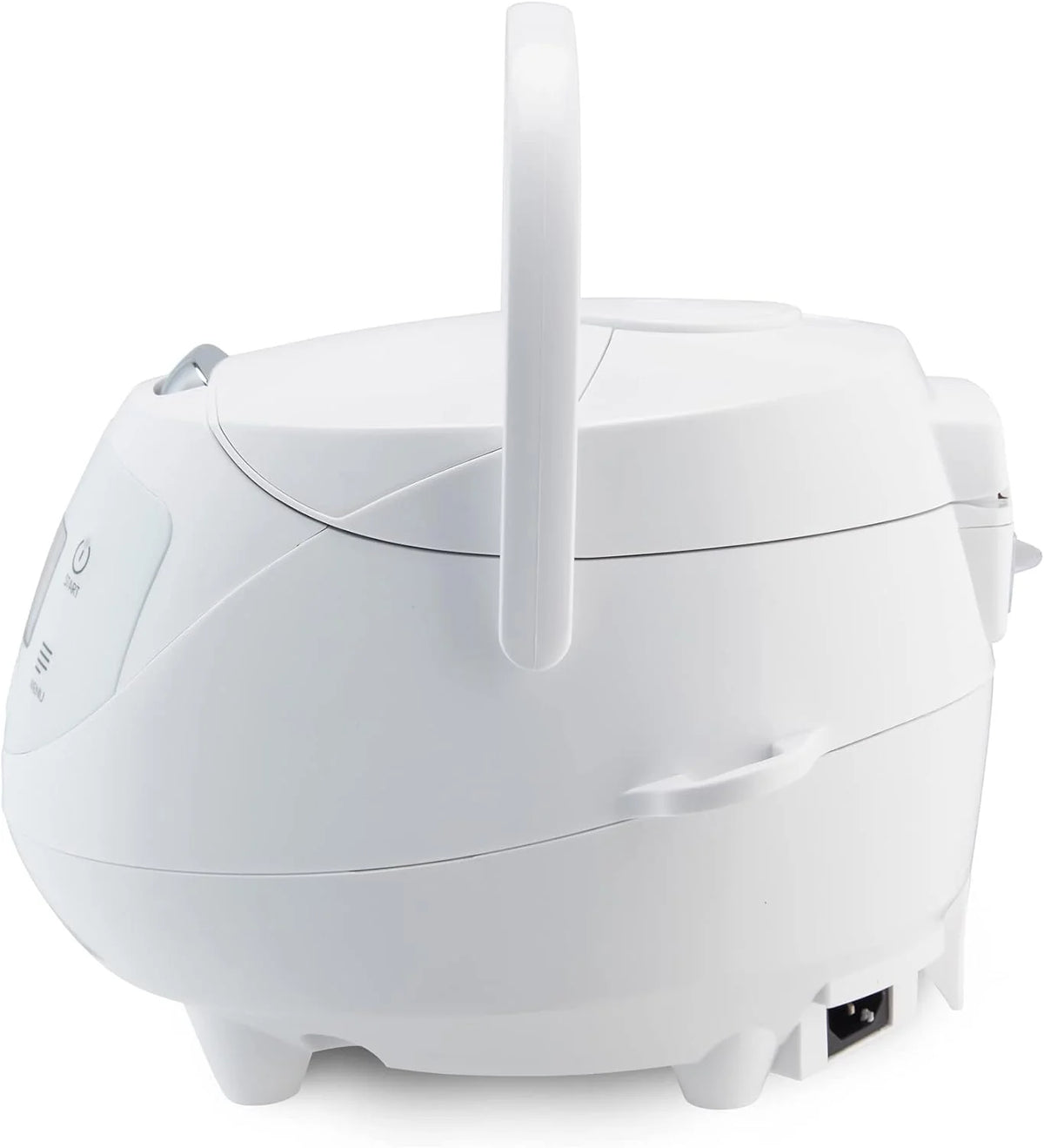 Yum Asia Panda Mini arrocera con cuenco de cerámica Ninja y lógica difusa avanzada (3,5 tazas, 0,63 litros) 4 funciones de arroz, 4 funciones de multicocina 220-240V (Arctic White)