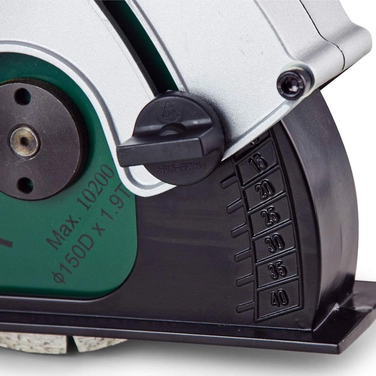 Grafner Fresadora de pared con láser, potente 1700 W con 4000 rpm, incluye 2 discos de corte de diamante de 150 mm de diámetro, extracción de polvo, ancho de ranura 14-29 mm, profundidad de ranura 10