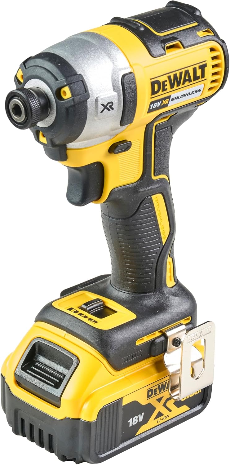 DEWALT DCK266P2T-QW - Kit Taladro Percutor DCD796 XR 18V, Atornillador de Impacto DCF887, 2 Baterías 5Ah + Cargador DCB115, Maletín Tstak