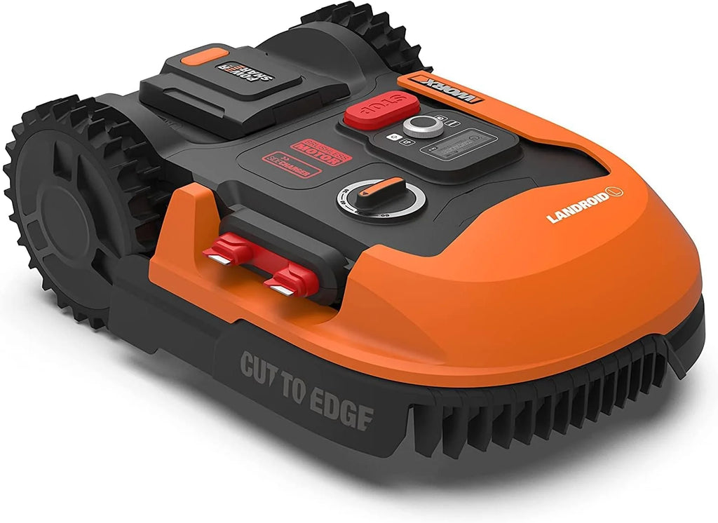WORX Robot cortacésped Landroid M700 Plus 20V Máx. | WR167E | Superficie de hasta 700m2 | Pendientes de hasta el 35% | Navegación Inteligente |Cut to Edge 2,6 cm del Borde