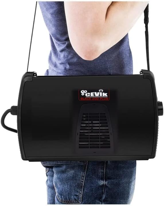 CEVIK PRO CE-BLACK200PLUS - Soldador Inverter MMA con Máscara de Soldadura y Portaelectrodo - 200A 40% 230V - Electrodos hasta 5mm - Display Digital -IGBT- Conectable a Generador - Máquina de Soldar