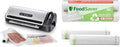 FoodSaver Envasadora al Vacío con un Cutter Incorporado + Foodsaver Bolsas de Envasado al Vacío Reutilizables, 5 Rollos, 36 Bolsas