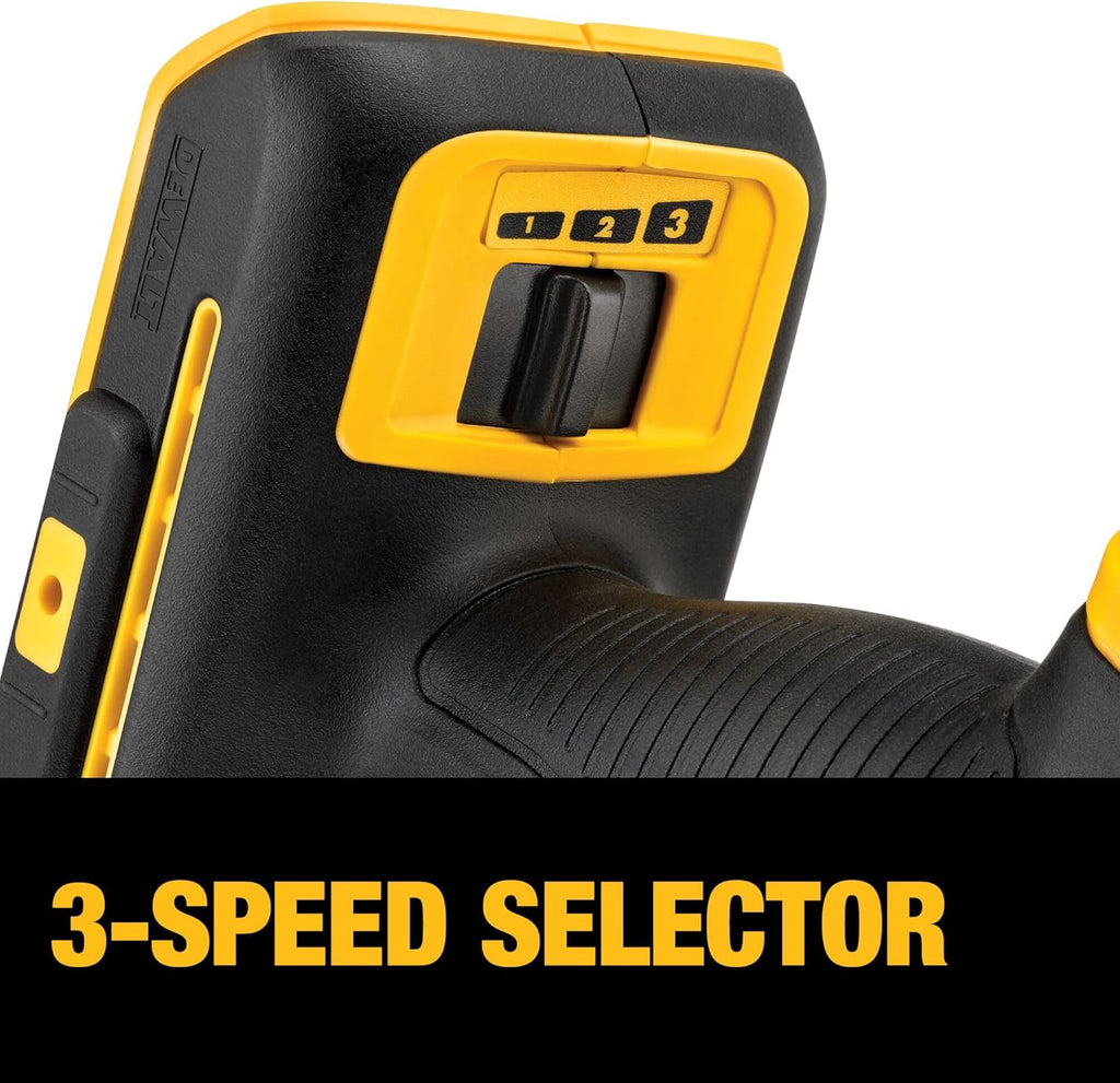 DEWALT Multiherramienta oscilante Max XR de 20 V, velocidad variable, solo herramienta (DCS356B)