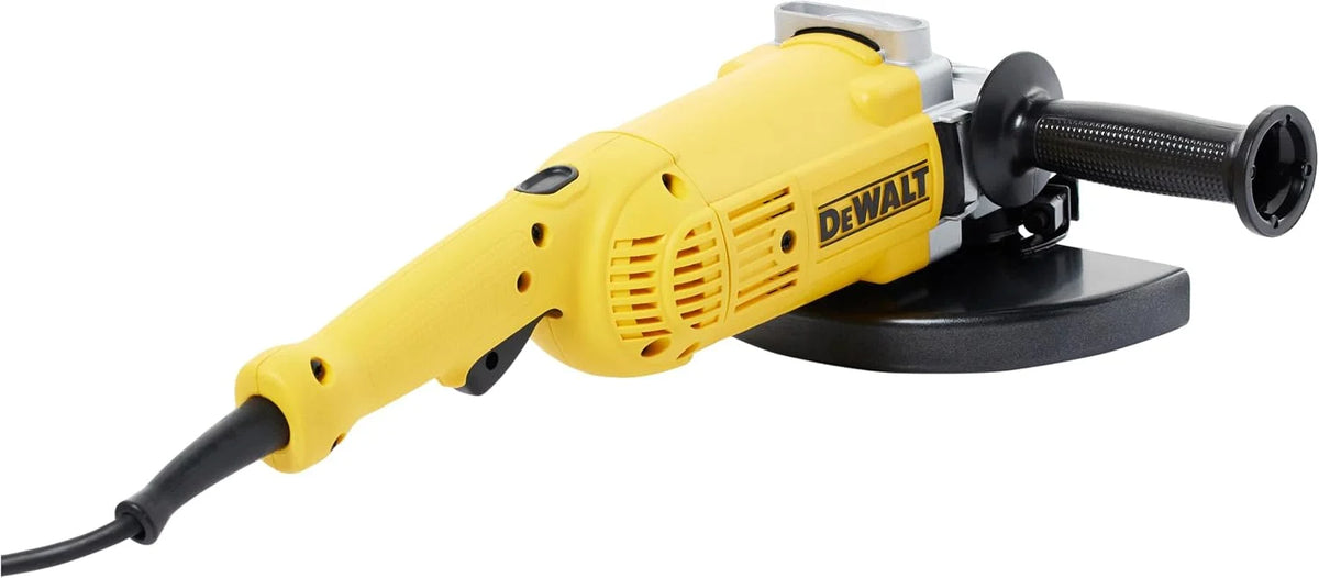 DeWalt DWE492-QS, Amoladora 2.200W, Diámetro de disco 230mm, Velocidad 6.500 rpm, Empuñadura lateral en 2 posiciones, Bloqueo del eje