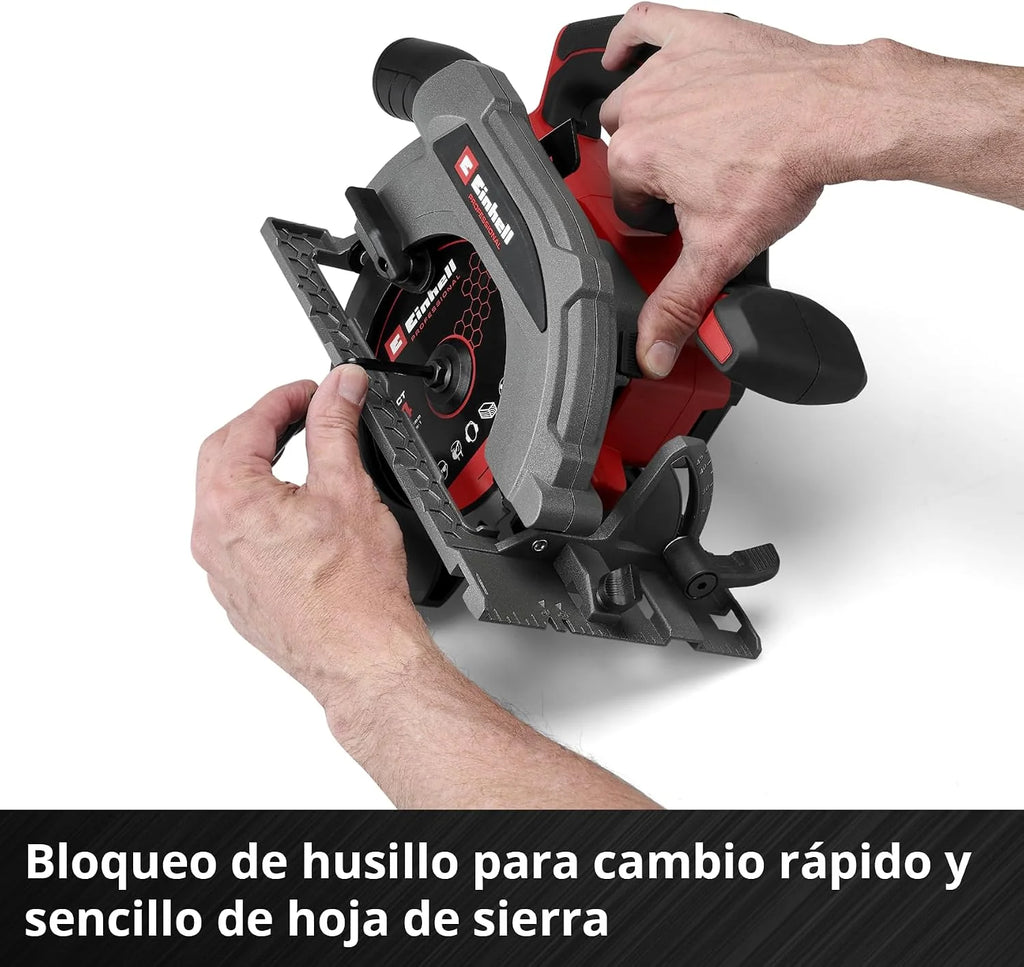 Einhell Professional Sierra circular de mano a batería TP-CS 18/165 Li BL