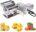 Shule - Máquina de pasta eléctrica con motor automático con manivela y rodillos multifuncionales