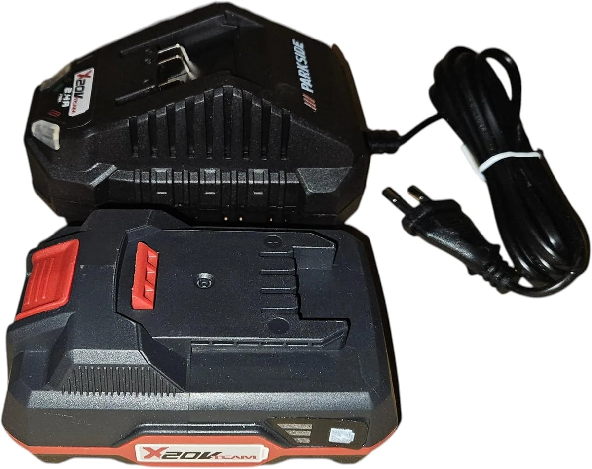 Sierra sable Parkside PSSA 20-Li A1 + batería 2Ah + cargador, sierra tigre, cola de zorro