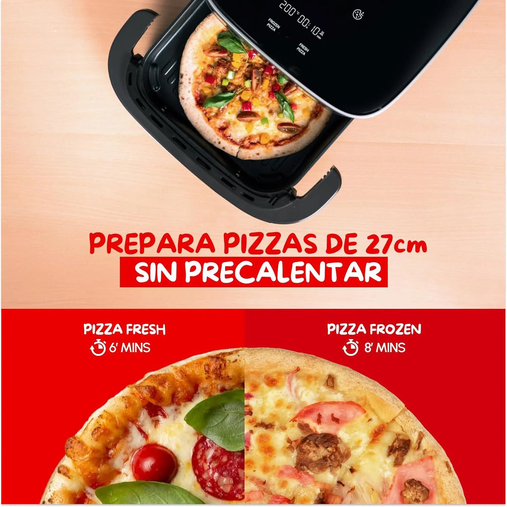 Moulinex Easy Fry XL Surface, Freidora de Aire 2200 W, Doble Resistencia