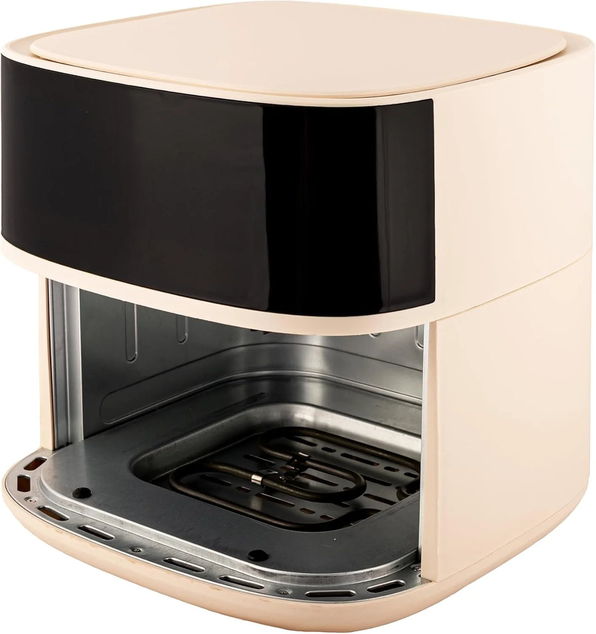 Tognana Iridea, Freidora de aire 8 L, Plástico-Acero Inoxidable, Champagne