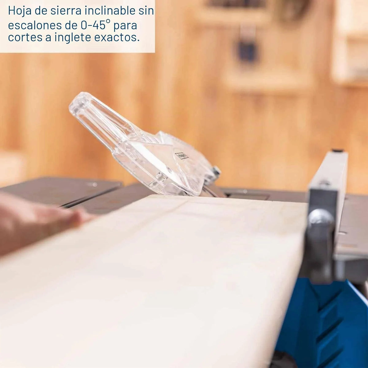 Scheppach - Sierra para mesa (HS210-1500 W, 230 V, diámetro de 210 mm)