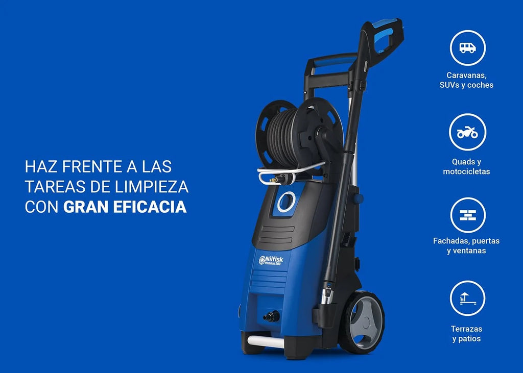 Nilfisk Hidrolimpiadora de Alta Presión Premium 200 (3300 W)